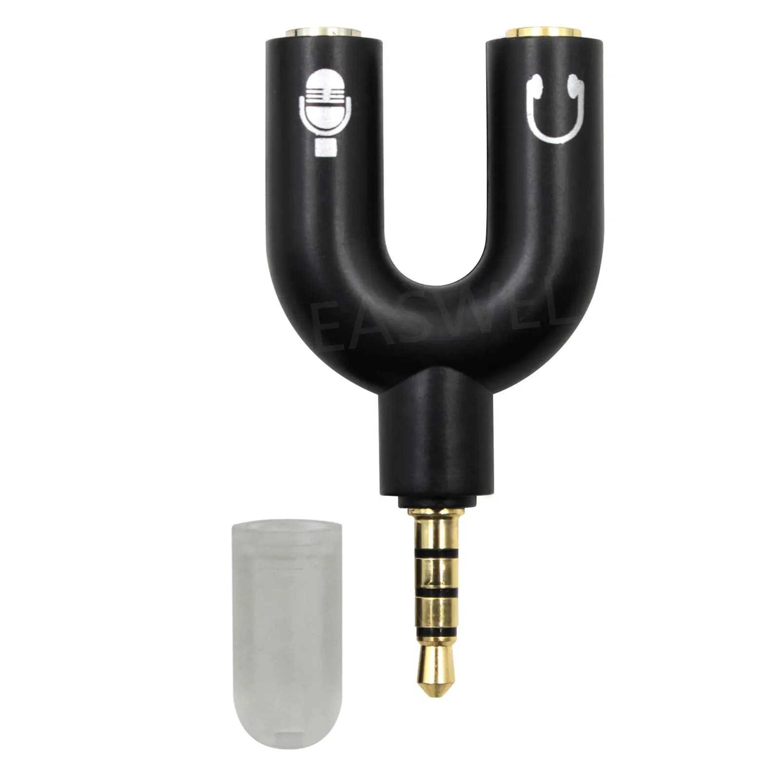 Adaptateur audio stéréo 3.5 mm en forme U