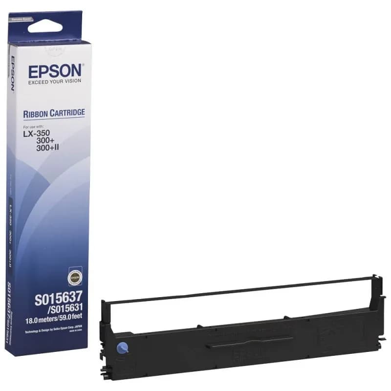 Ruban original EPSON LX-350 / 300 Noir