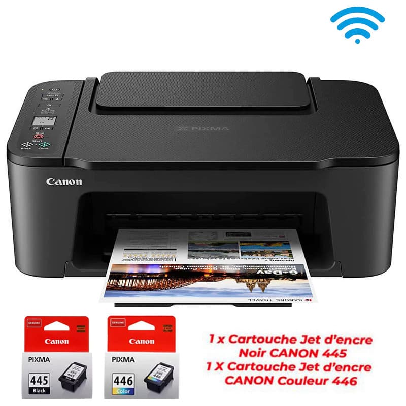Imprimante Multifonction Jet d'encre Canon PIXMA TS3440 Noir
