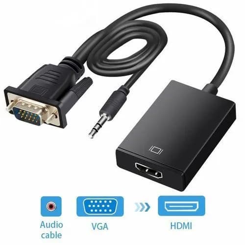 Convertisseur vidéo VGA vers HDMI avec audio