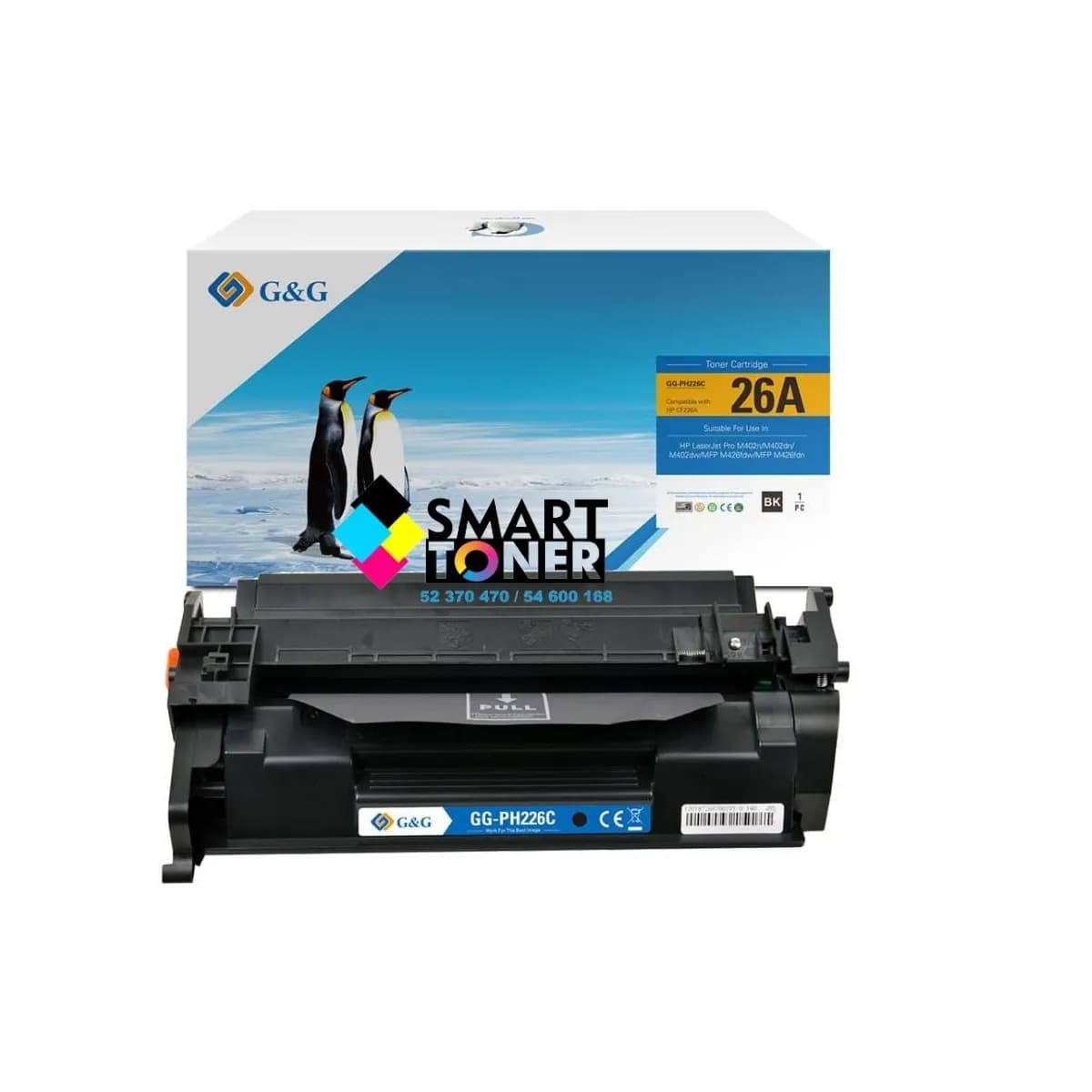 Toner adaptable HP 26A (CF226A)