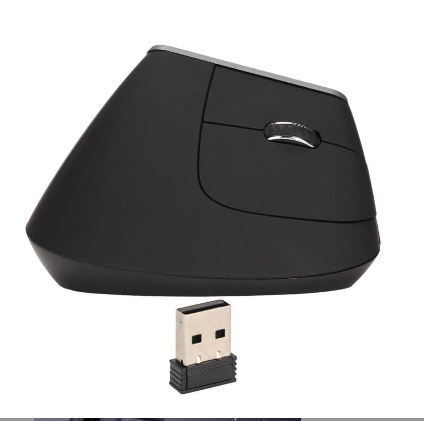 Souris Sans Fil Verticale Ergonomique VONTECH - NOIR