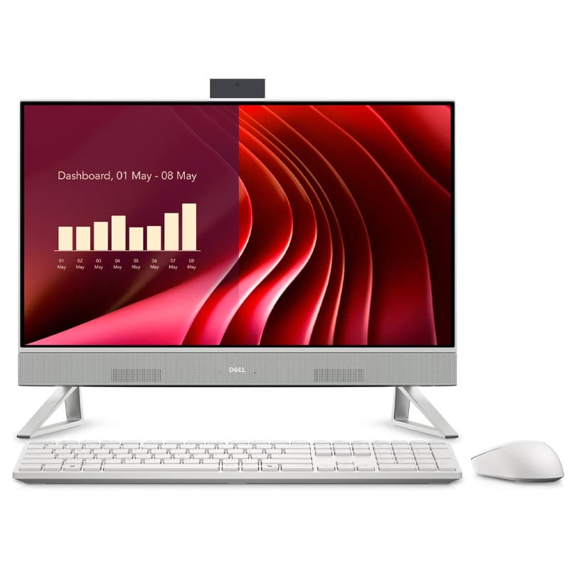 Pc de Bureau All In One Dell EC24250 I5 13Gén 16Go 512Go SSD Windows 11 Pro