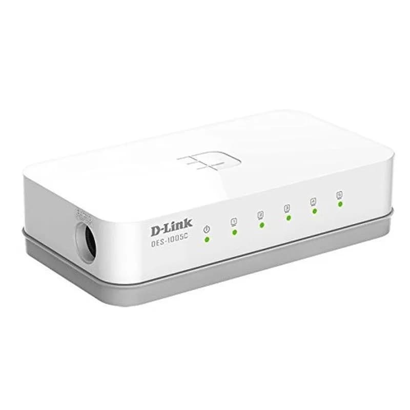 Switch D-LINK DES-1005C – 5 Ports Fast Ethernet